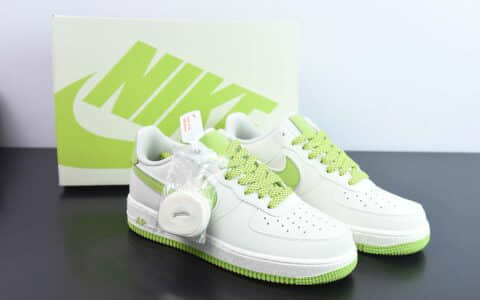 耐克Nike Air Force 1 Low '07 苹果绿满天星低帮空军一号休闲板鞋纯原版本 货号：GL6835-007