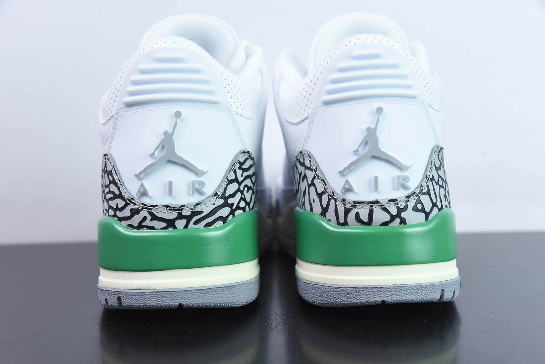 乔丹Air Jordan 3 Retro Lucky GreenAJ3系列白绿幸运草男子文化篮球鞋纯原版本 货号：CK9646-136