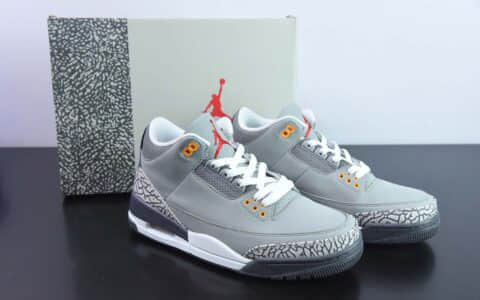 乔丹Air Jordan 3 SE Denim AJ3狼灰水泥爆裂纹复古休闲运动文化篮球鞋纯原版本 货号：CT8532-012