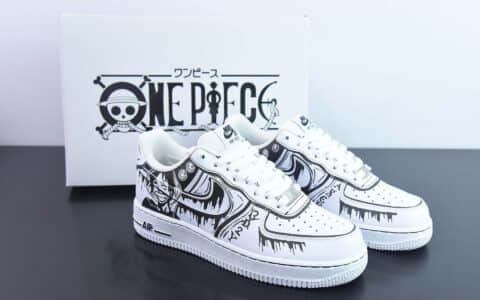 耐克Nike Air Force 1 Low’07 海贼王联名空军一号低帮休闲板鞋纯原版本 货号：CW2288-301