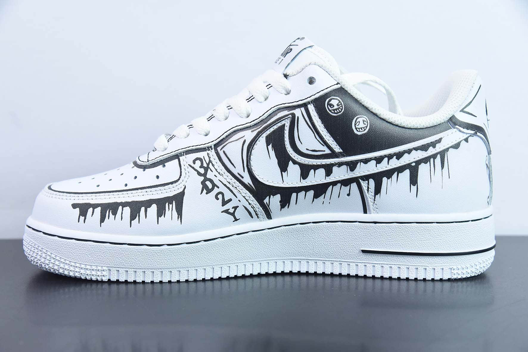 耐克Nike Air Force 1 Low’07 海贼王联名空军一号低帮休闲板鞋纯原版本 货号：CW2288-301