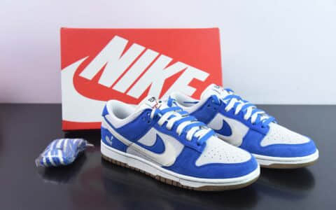 耐克Nike SB Dunk Low 85 双勾白灰蓝 SB低帮运动休闲板鞋纯原版本 货号：DO9457-139