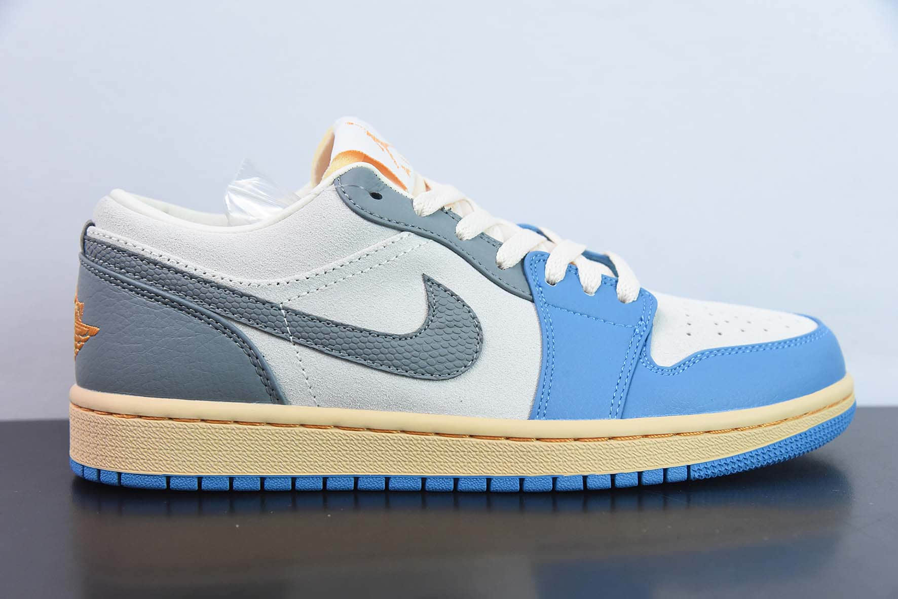 乔丹Air Jordan 1 Low AJ蓝灰低帮复古文化休闲运动篮球鞋纯原版本 货号： DZ5376-469