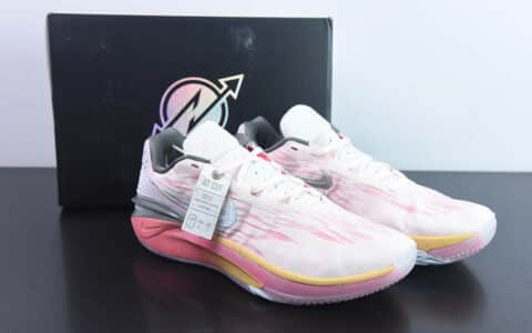 耐克Nike Air Zoom G.T.Cut 2 EP 耐克GT2.0白粉实战系列篮球鞋纯原版本 货号：DJ6013-602