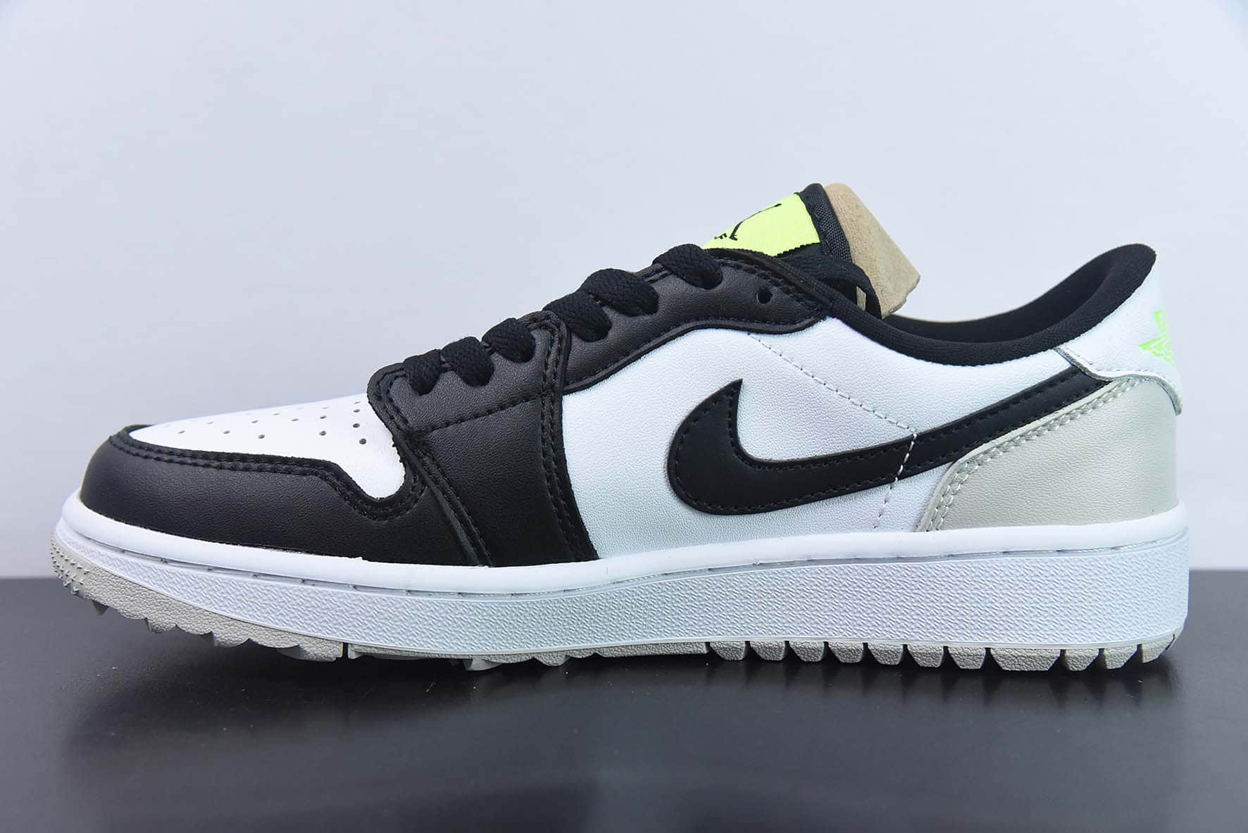 乔丹Air Jordan 1 Low AJ1白灰黑高尔系列夫低帮休闲板鞋纯原版本 货号：DD9315-108