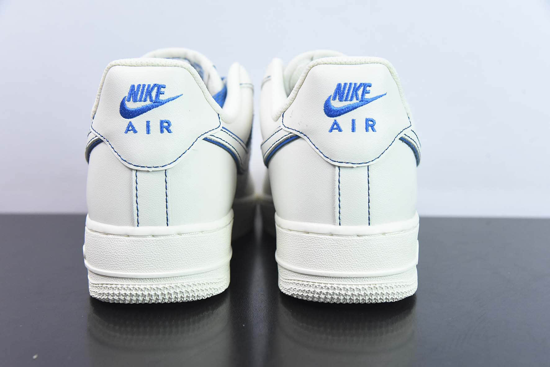 耐克Nike Air Force 1 Low 米白蓝满天星空军一号低帮休闲板鞋纯原版本 货号：315122-404