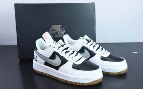 耐克Nike Air Force 1'07 Low 双勾熊猫空军一号低帮休闲板鞋纯原版本 货号：DX6065-101