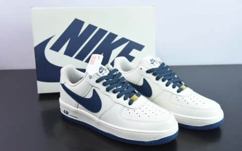 耐克Nike Air Force 1 Low '07 深蓝大勾低帮空军一号休闲板鞋纯原版本 货号：SP0758-026