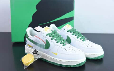 耐克NIke Air Force 1 '07 Low “Super PUMA联名--米白碧玉”空军一号低帮休闲板鞋纯原版本 货号：BS9055-721