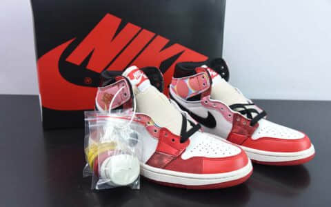 乔丹Air Jordan 1 High OG Next Chapter AJ1 乔1蜘蛛侠2.0 高帮篮球鞋纯原版本 货号：DV1753-601