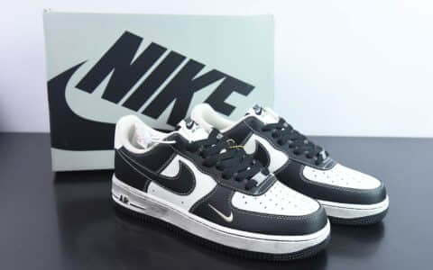 耐克Nike Air Force 1 Low '07 “做旧黑”空军一号低帮休闲板鞋纯原版本 货号：DB3301-088