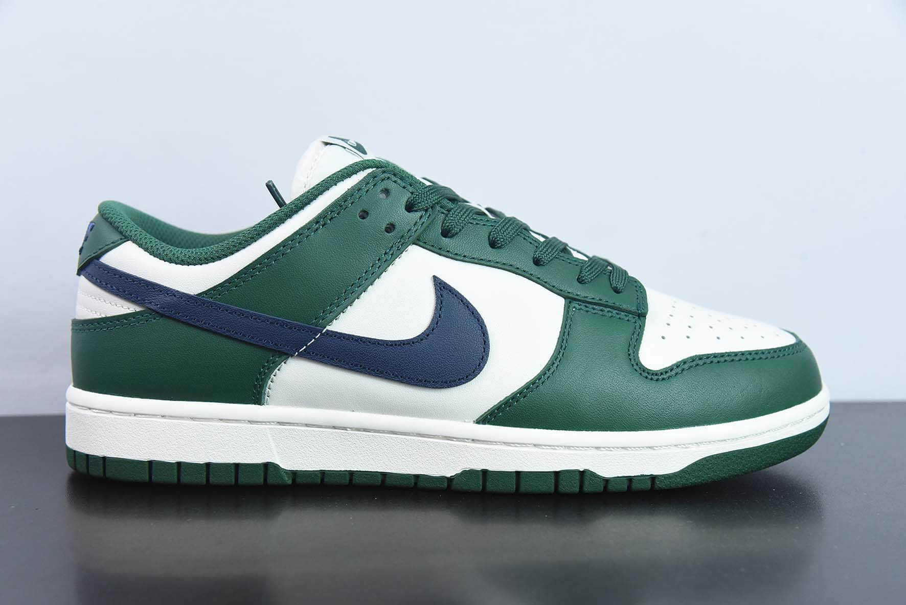 耐克Nike Dunk Low Gorge Green 复古白蓝绿SB低帮运动休闲板鞋纯原版本 货号：DD1503-300