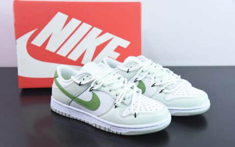 耐克Nike Dunk Low 白浅绿防滑复古低帮运动板鞋纯原版本 货号：DN1431-102