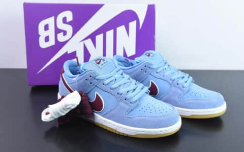 耐克Nike SB Dunk Low PRM Phillies 泡泡糖SB低帮休闲板鞋纯原版本 货号：DQ4040-400