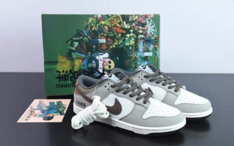 耐克Nike Otomo Katsuhiro x Nike SB Dunk Low 大友克洋联名灰棕低帮休闲运动滑板板鞋纯原版本 货号：DD0302-657