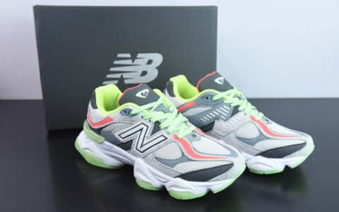 新百伦New Balance Joe Freshgoods x New Balance9060 联名款灰绿复古休闲运动慢跑鞋纯原版本 货号：U9060DGG