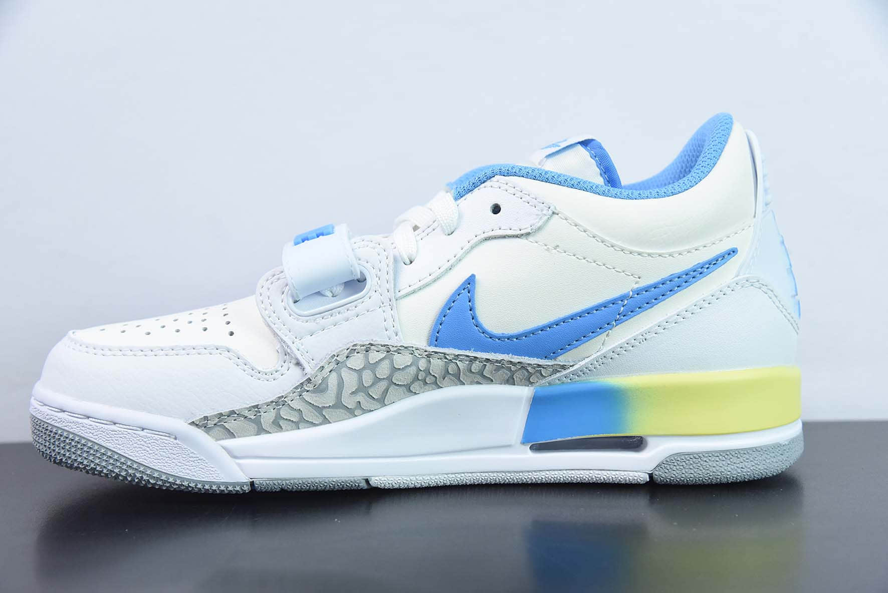 乔丹Air Jordan Legacy 312 Low AJ312 白蓝23爆裂纹复古篮球鞋纯原版本 货号：FJ7223-141