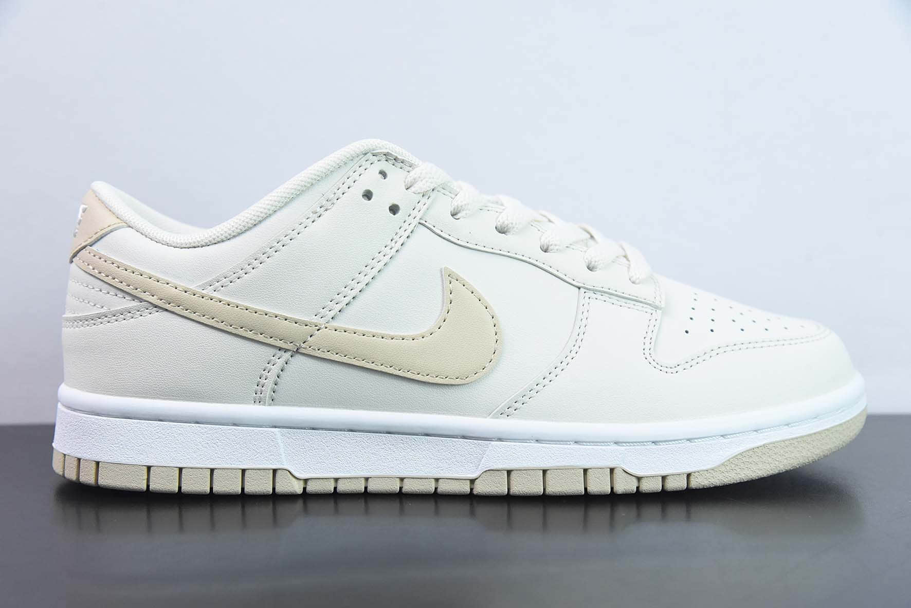 耐克Nike SB Dunk Low Sanddrift 白金SB低帮休闲滑板鞋纯原版本 货号：DV0831-003