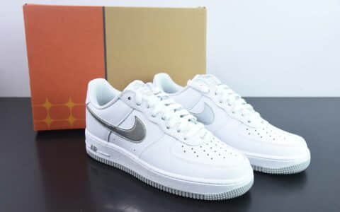 耐克Nike Air Force 1 Low 白银空军一号低帮休闲板鞋纯原版本 货号：DZ6755-100