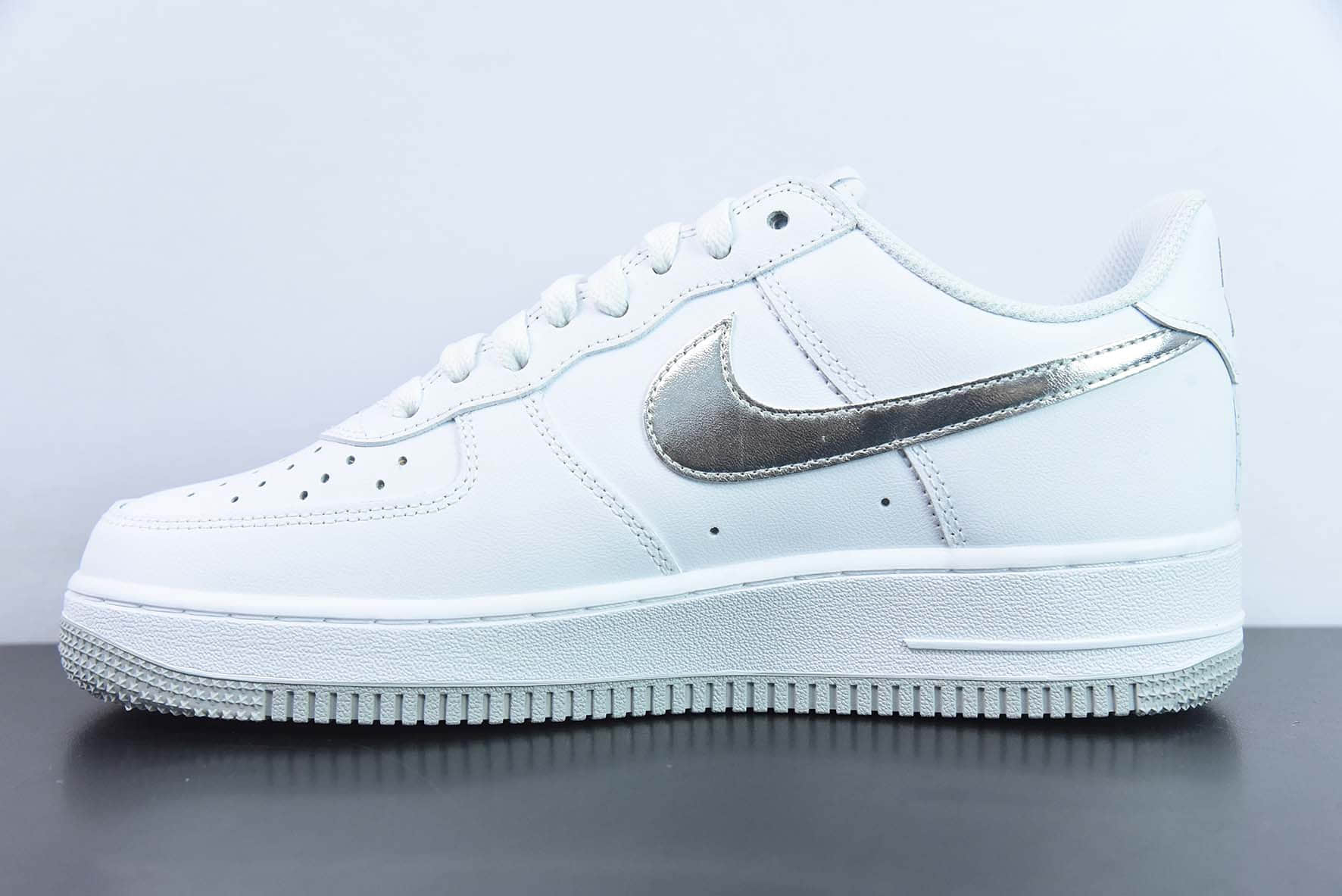 耐克Nike Air Force 1 Low 白银空军一号低帮休闲板鞋纯原版本 货号：DZ6755-100