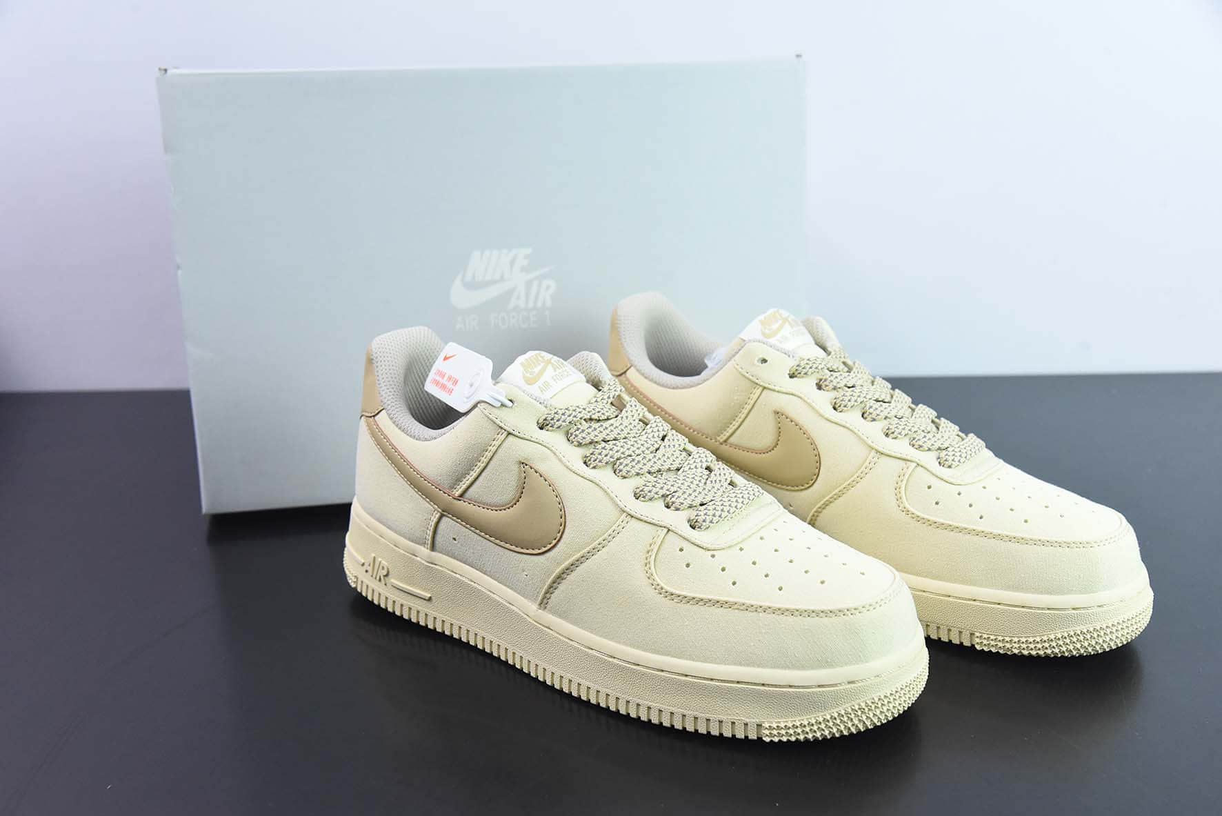 耐克Nike Air Force 1 Low 单宁黄空军一号低帮休闲板鞋纯原版本 货号：315122-269