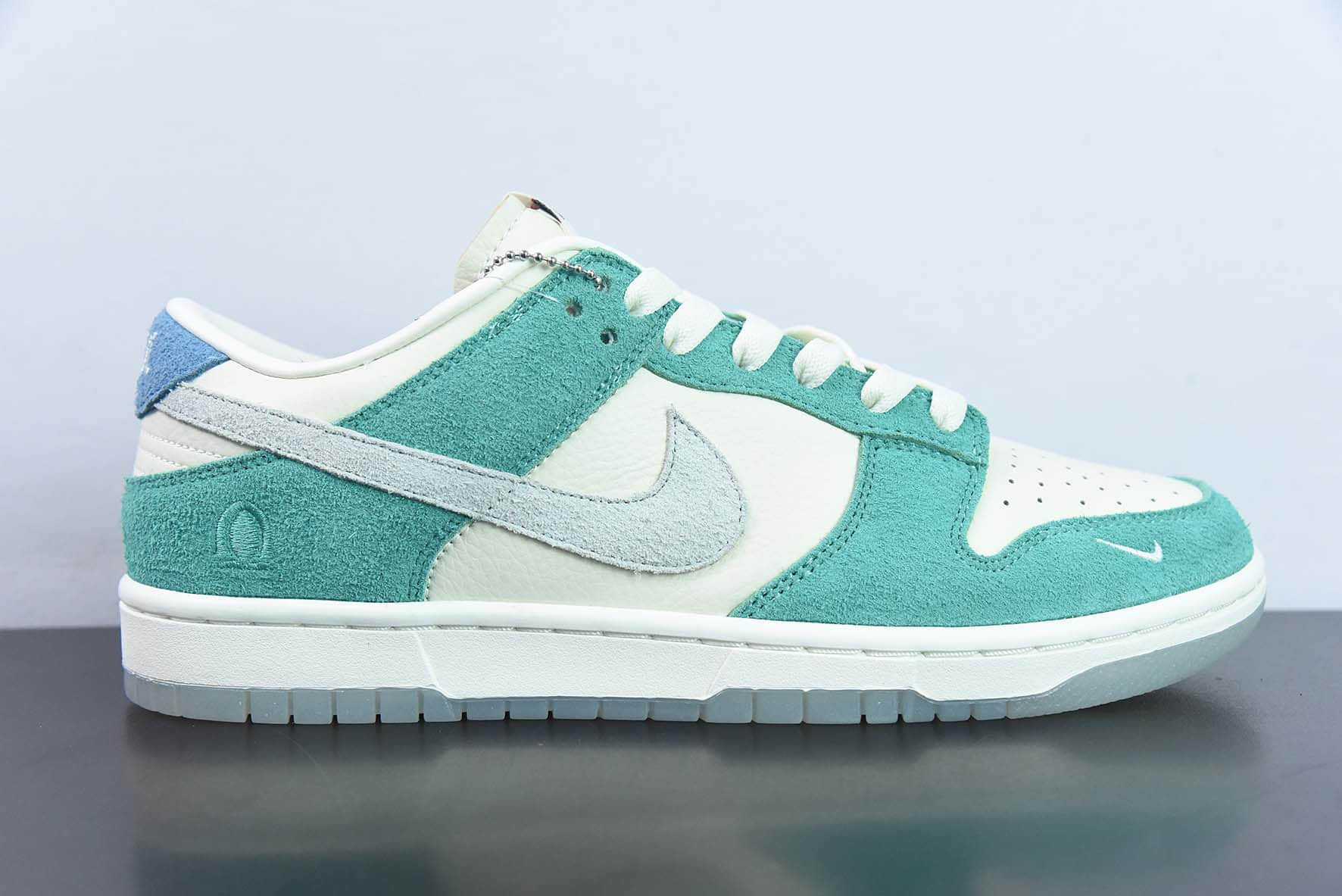 耐克Nike Kasina x NK Dunk Low  80s Bus  白薄荷绿冰蓝底高速韩国限定泫雅同款80年代巴士低帮运动休闲滑板鞋纯原版本 货号：CZ6501-101