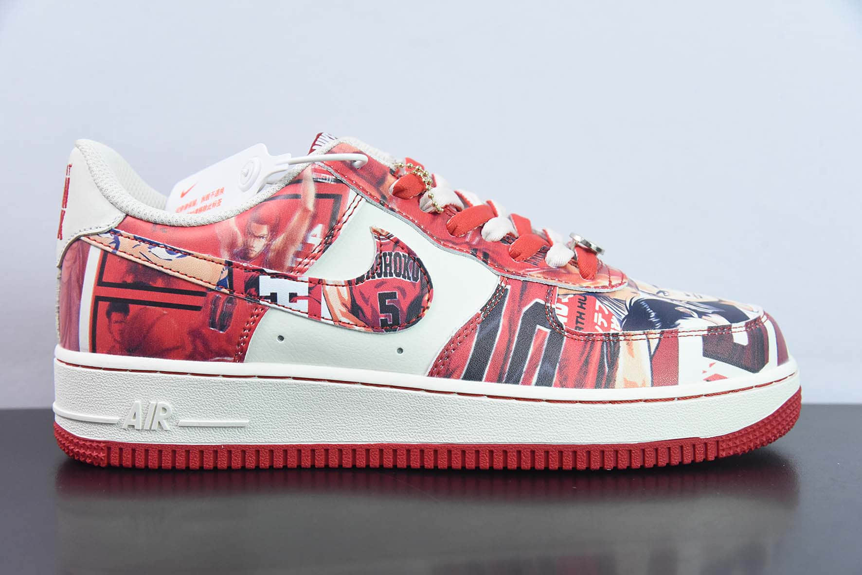 耐克Nike Air Force 1 '07 Low “Slum Dunk” 灌篮高手联名限定款空军一号低帮运动板鞋纯原版本 货号：SD1990-111