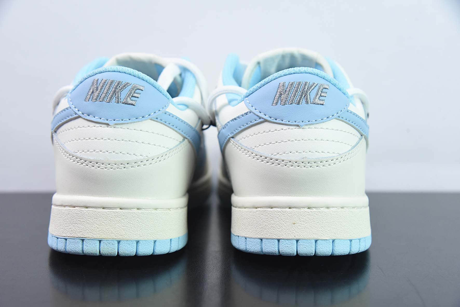 耐克Nike SB Dunk Low牛奶蓝解构抽绳SB低帮休闲滑板鞋纯原版本 货号：DN1431-001