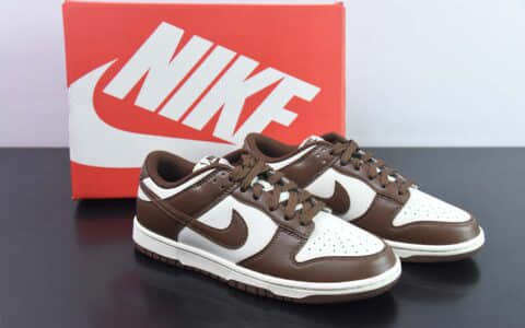 耐克Nike Dunk Low SB 摩卡巧克力SB低帮休闲滑板鞋纯原版本 货号：DD1503-124