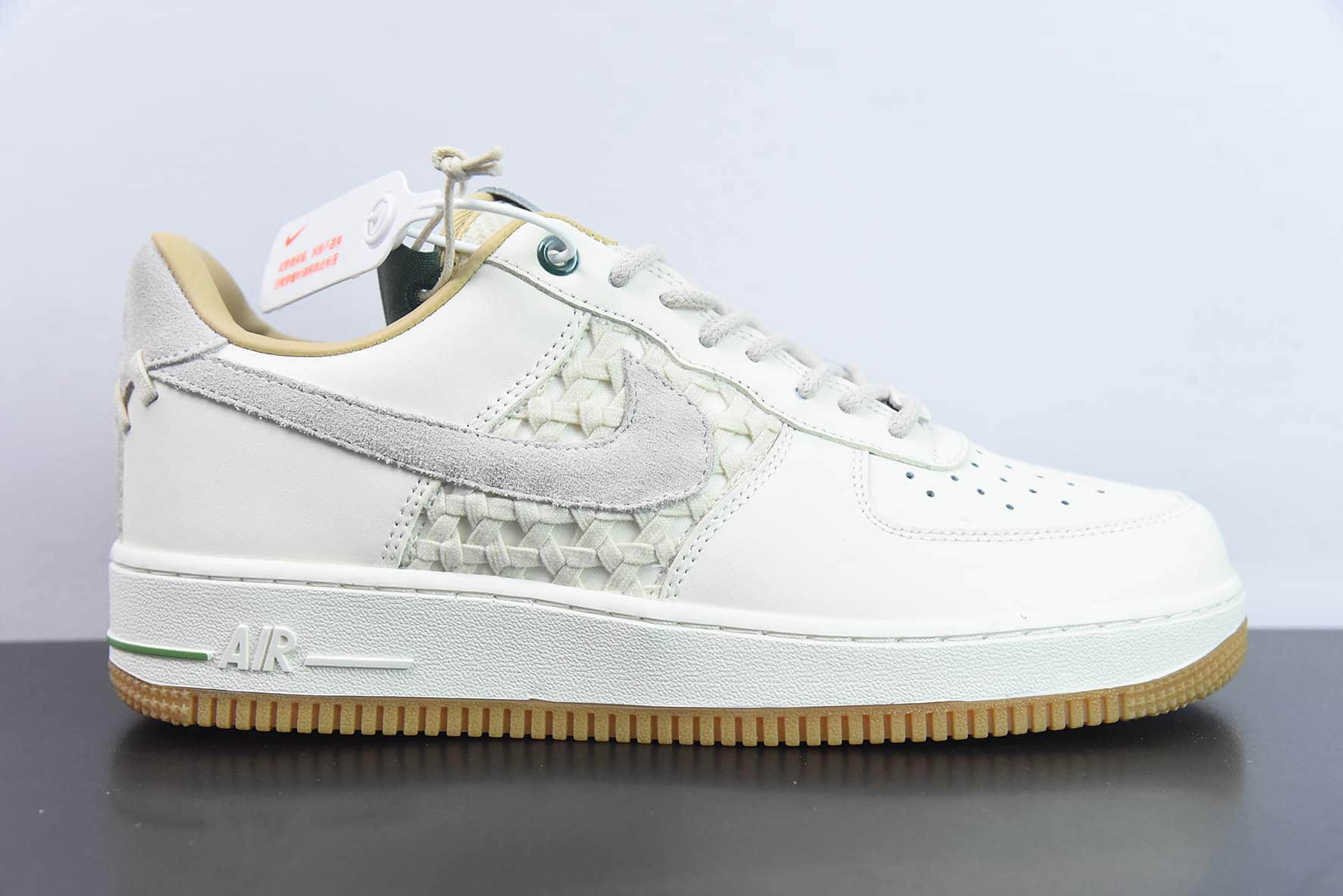 耐克Nike Air Force 1 Low竹米白小香风空军一号低帮休闲板鞋纯原版本 货号：FN0369-101