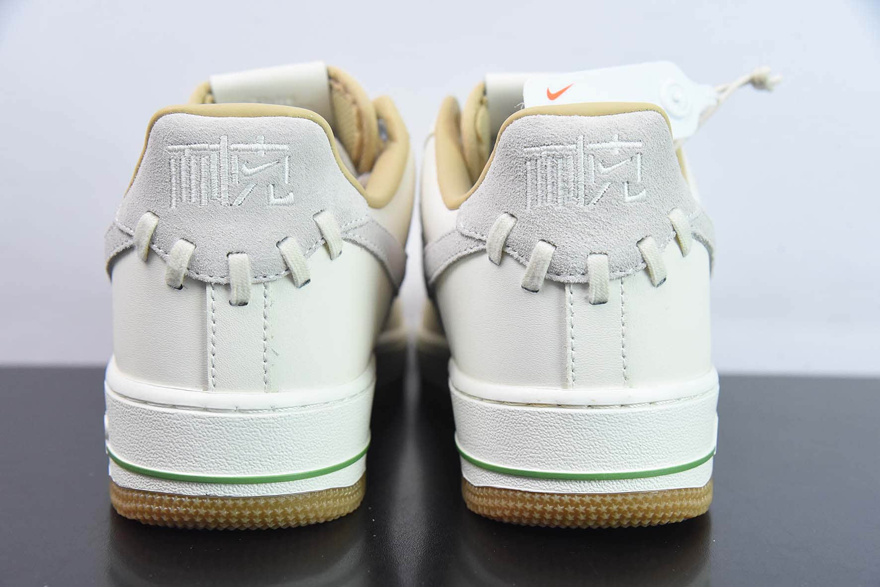 耐克Nike Air Force 1 Low竹米白小香风空军一号低帮休闲板鞋纯原版本 货号：FN0369-101
