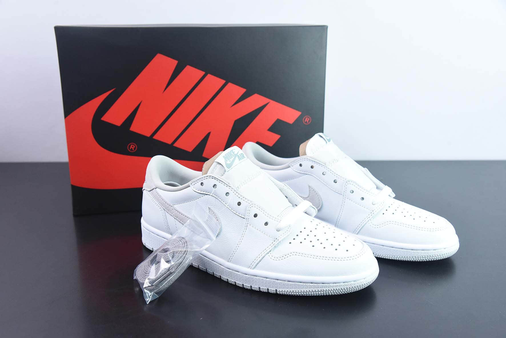 乔丹Air Jordan 1 Low OG Neutral Grey AJ1灰白低帮复古文化篮球鞋纯原版本 货号：CZ0790-100