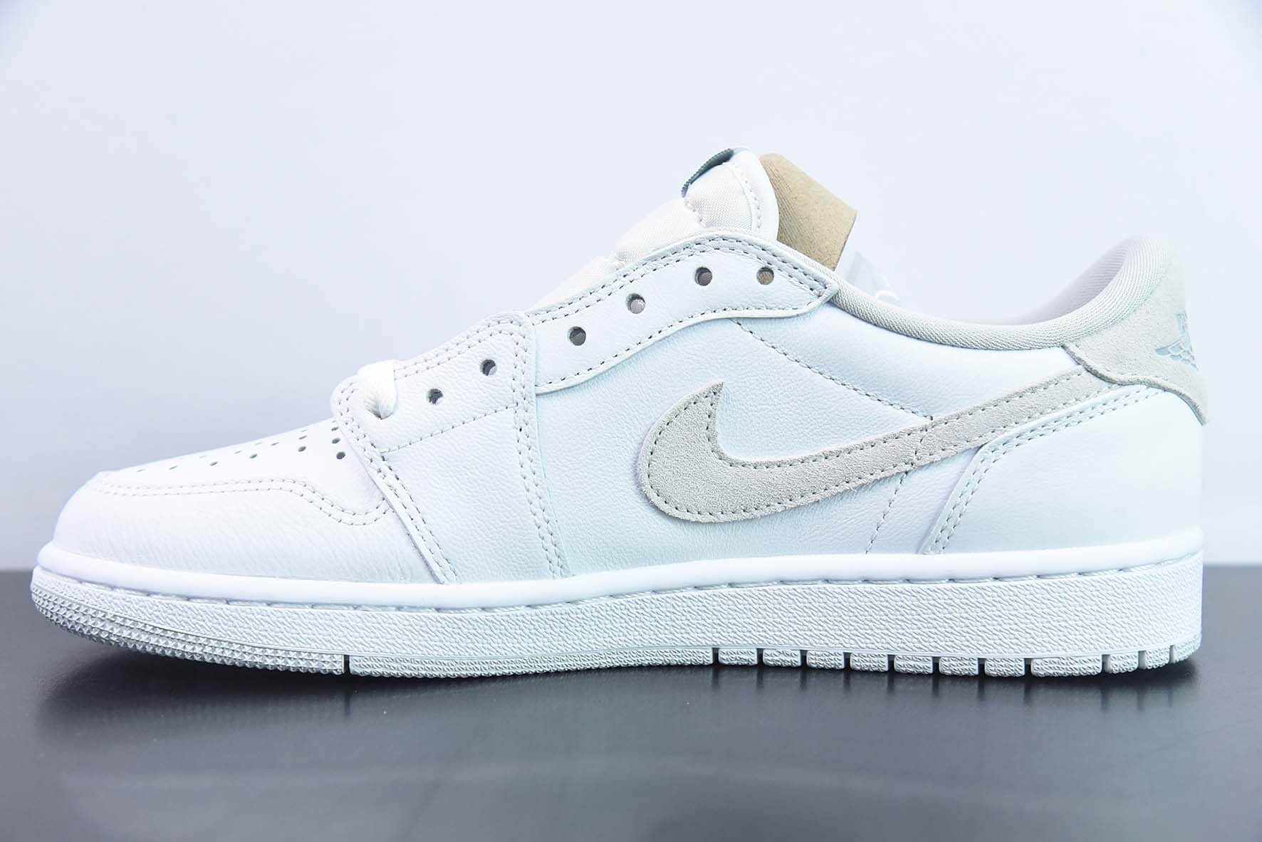 乔丹Air Jordan 1 Low OG Neutral Grey AJ1灰白低帮复古文化篮球鞋纯原版本 货号：CZ0790-100