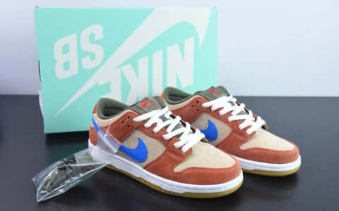 耐克Nike SB Dunk Low Pro Color 灯芯绒低帮休闲运动滑板鞋纯原版本 货号：BQ6817-201