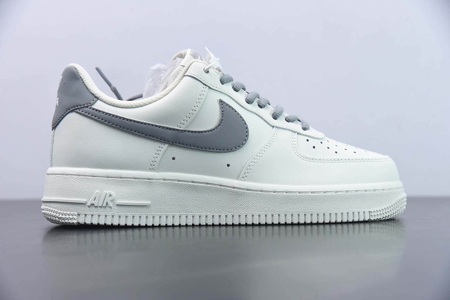 耐克Nike Air Force 1 Low '07 米白灰低帮空军一号休闲板鞋纯原版本 货号：CQ5059-222