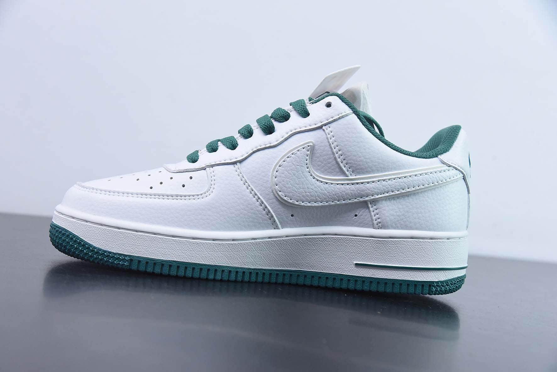 耐克Nike Air Force 1 Low Kith联名白绿空军一号低帮运动休闲板鞋纯原版本 货号：KT1659-003