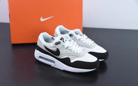 耐克Nike Air Max 1 ’86”WhiteBlack“86初代白黑浅灰系列复古气垫百搭休闲运动慢跑鞋纯原版本 货号：DV1403-110