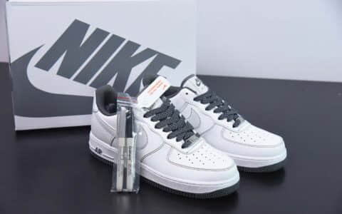 耐克Nike Air Force 1 Low 白灰满天星空军一号低帮休闲运动板鞋纯原版本 货号：MM3603-023