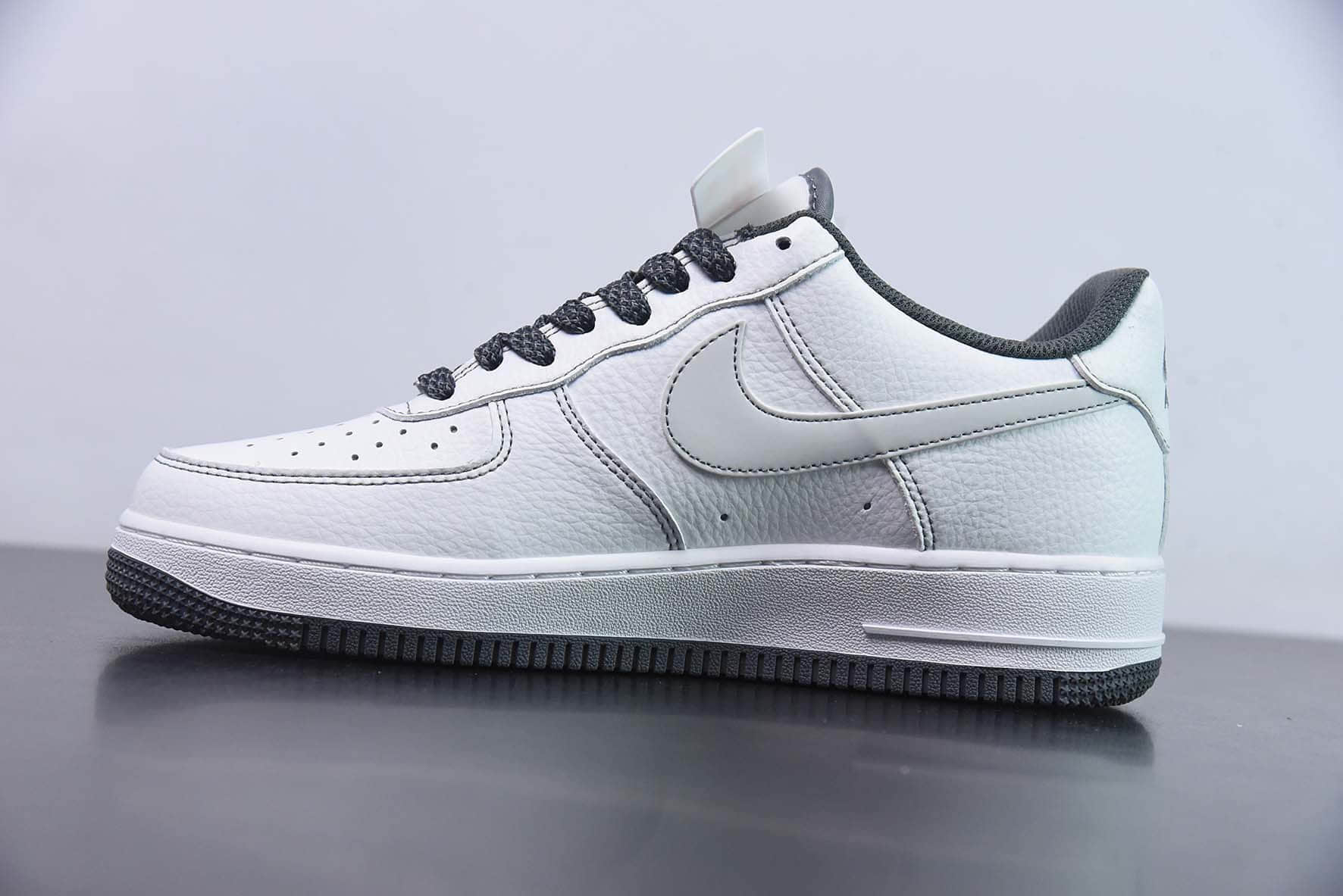 耐克Nike Air Force 1 Low 白灰满天星空军一号低帮休闲运动板鞋纯原版本 货号：MM3603-023