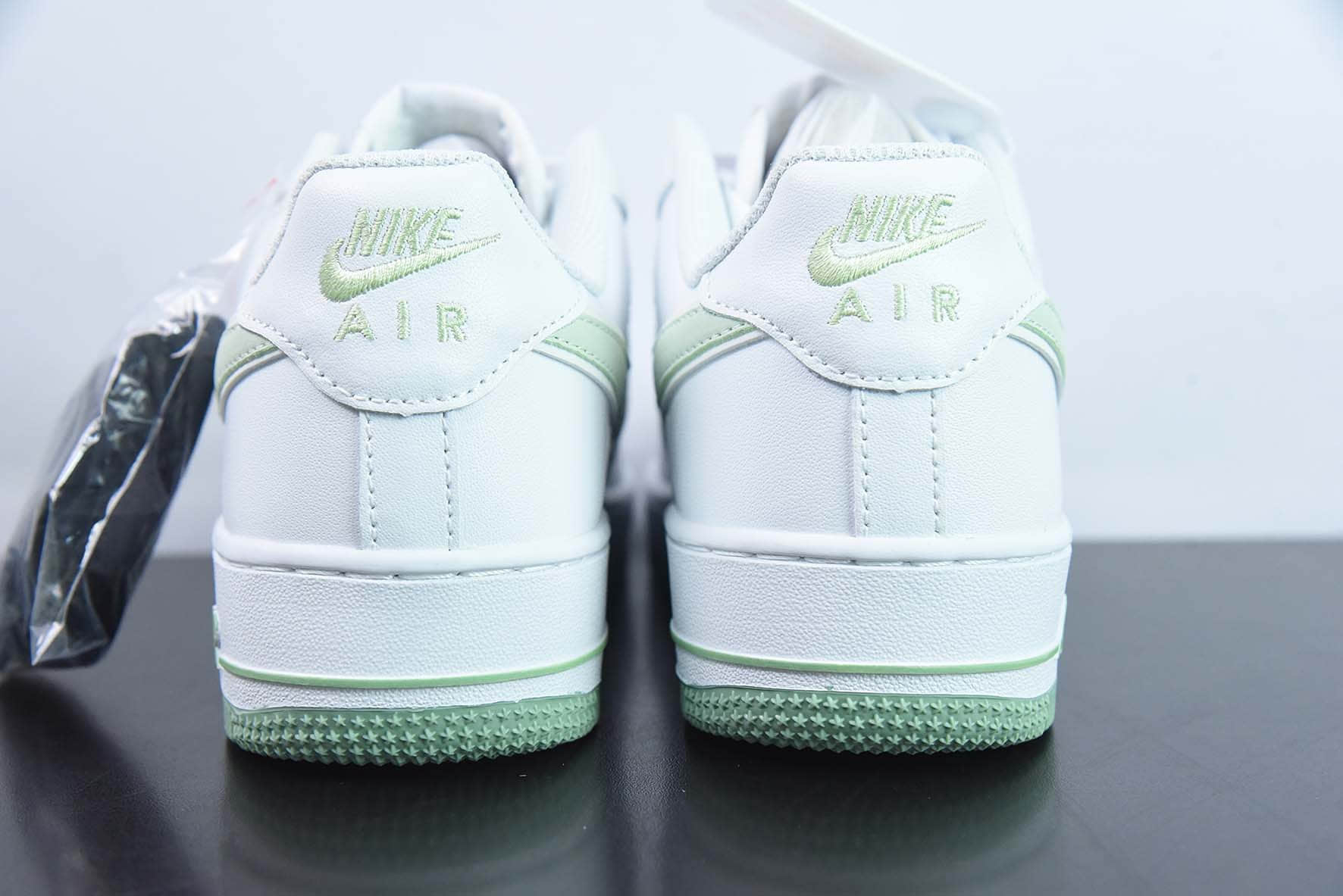 耐克Nike Air Force 1‘07 Low ”Swoosh“ 草绿小勾空军一号低帮休闲板鞋纯原版本 货号：CV5696-968