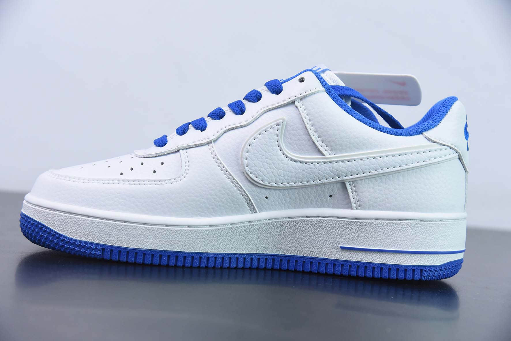 耐克Nike Kith x Nk Air Force 1‘07 Low 联名白宝蓝空军一号低帮休闲板鞋纯原版本 货号：KT1659-005