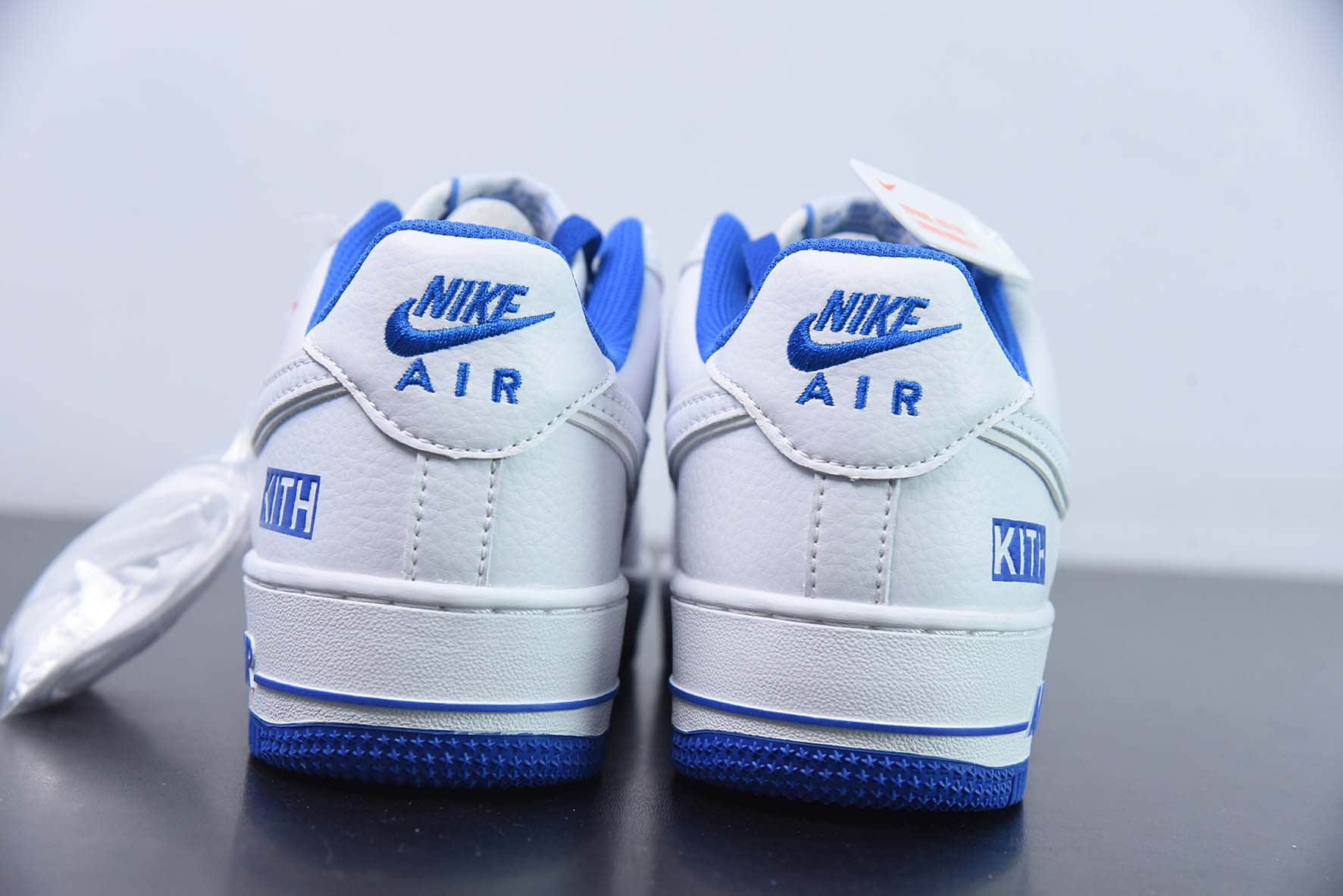 耐克Nike Kith x Nk Air Force 1‘07 Low 联名白宝蓝空军一号低帮休闲板鞋纯原版本 货号：KT1659-005