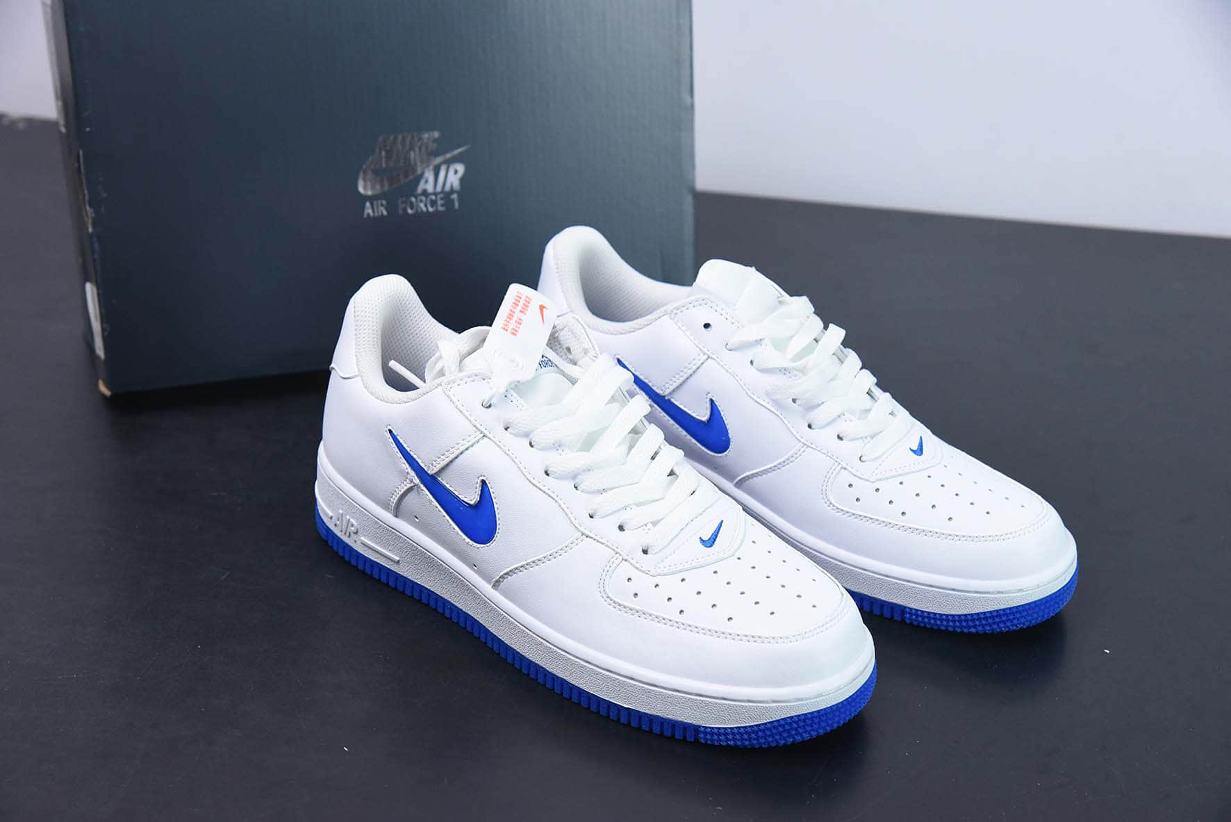 耐克Nike Air Force 1 Low 白蓝空军一号低帮百搭休闲运动板鞋纯原版本 货号：FN5924-102