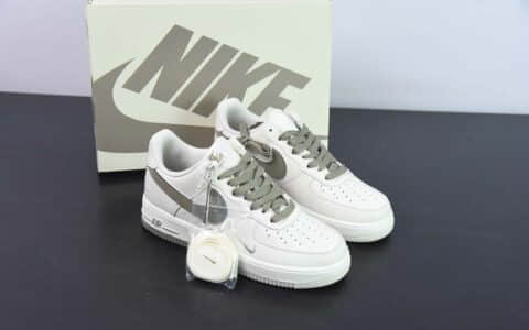 耐克Nike Air Force 1 Low 米绿满天星空军一号低帮休闲板鞋纯原版本 货号：JJ0253-006