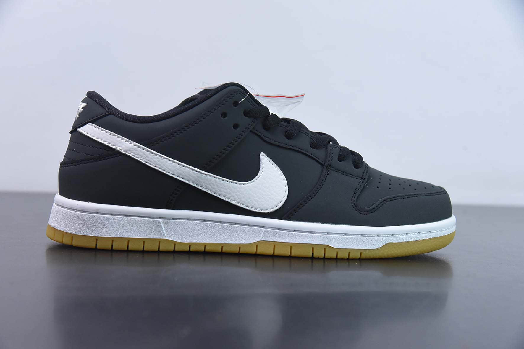 耐克Nike SB Dunk Low Pro ISO生胶黑白扣篮系列复古低帮休闲运动滑板鞋纯原版本 货号：CD2563-001 