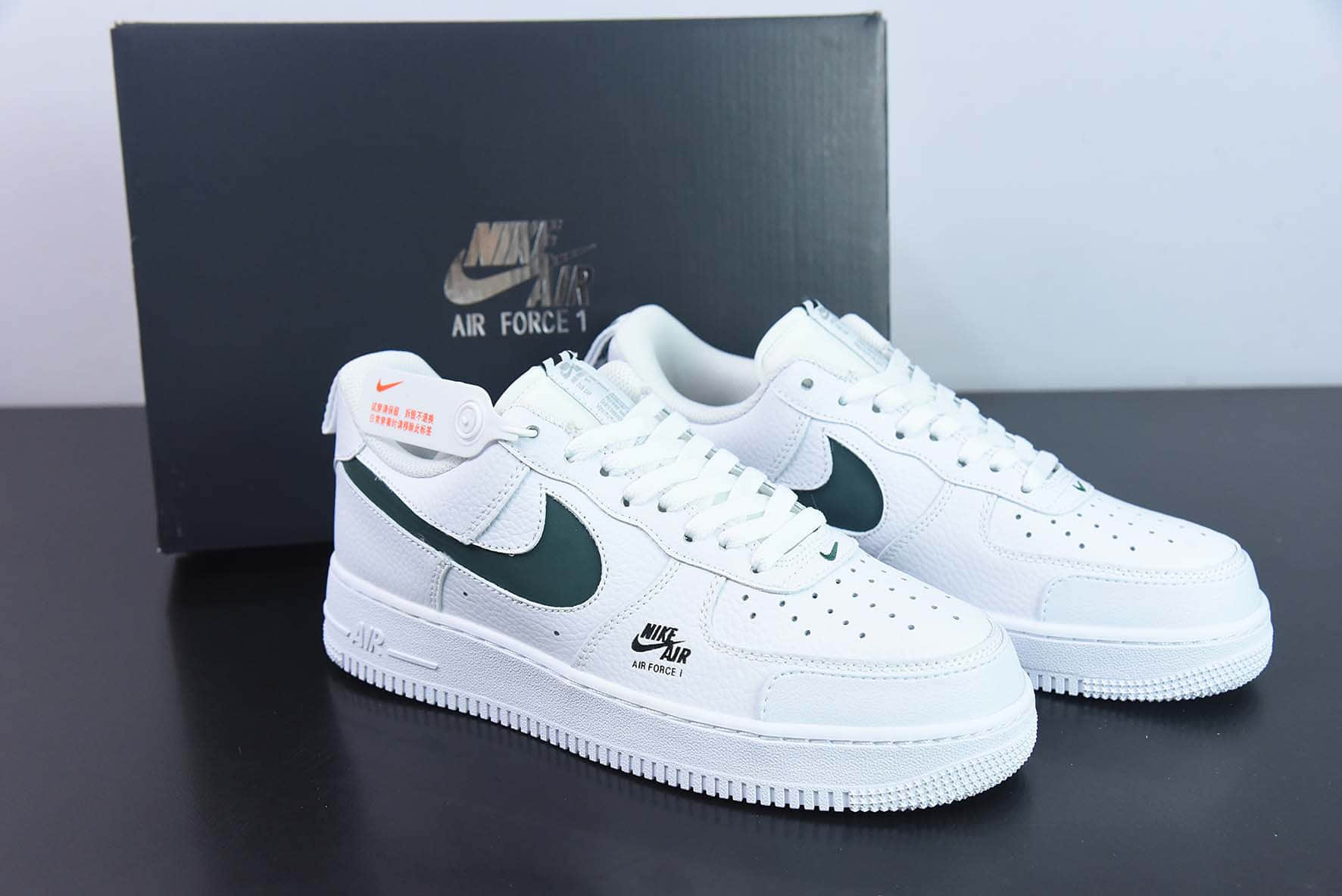 耐克Nike Air Force 1 Utility 白绿空军一号低帮运动休闲板鞋纯原版本 货号：CV3039-116 