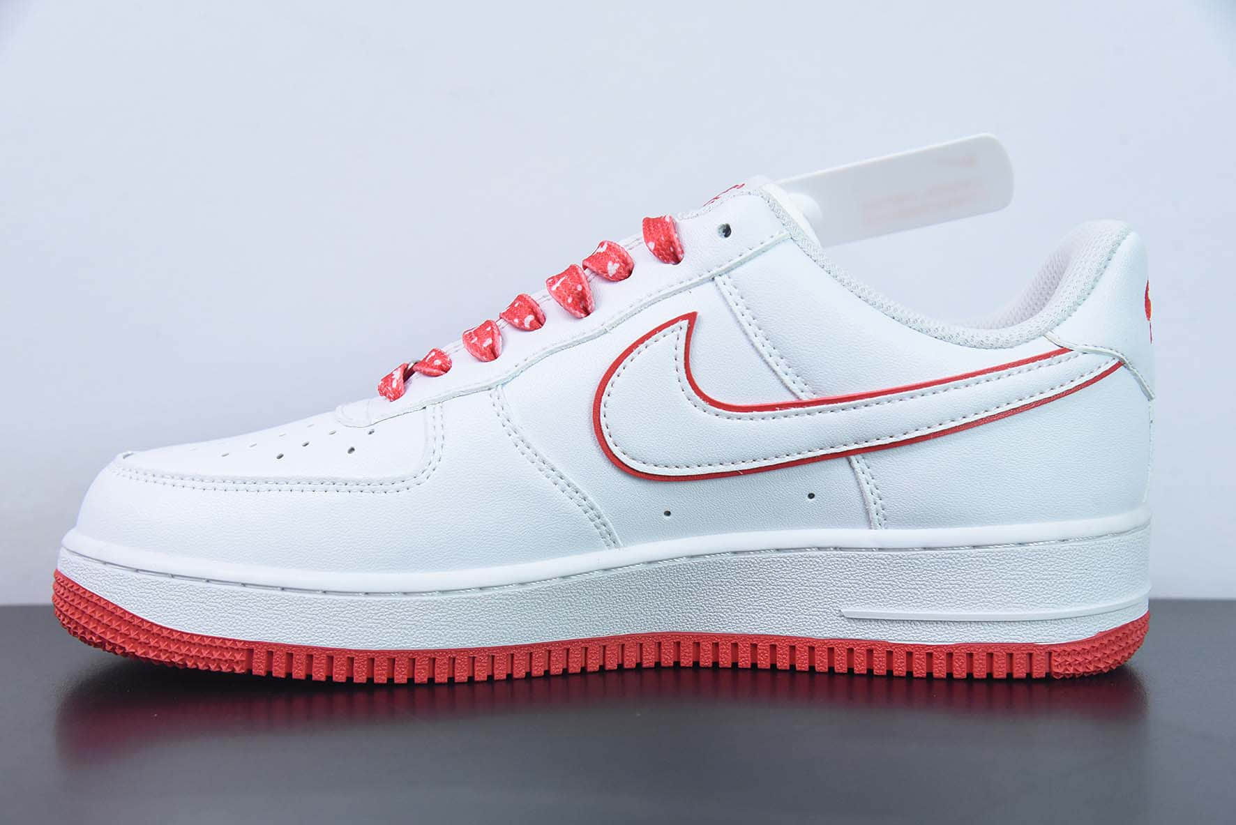 耐克Nike Air Force 1'07 Low 白红空军一号低帮休闲板鞋纯原版本 货号：DV0788-102