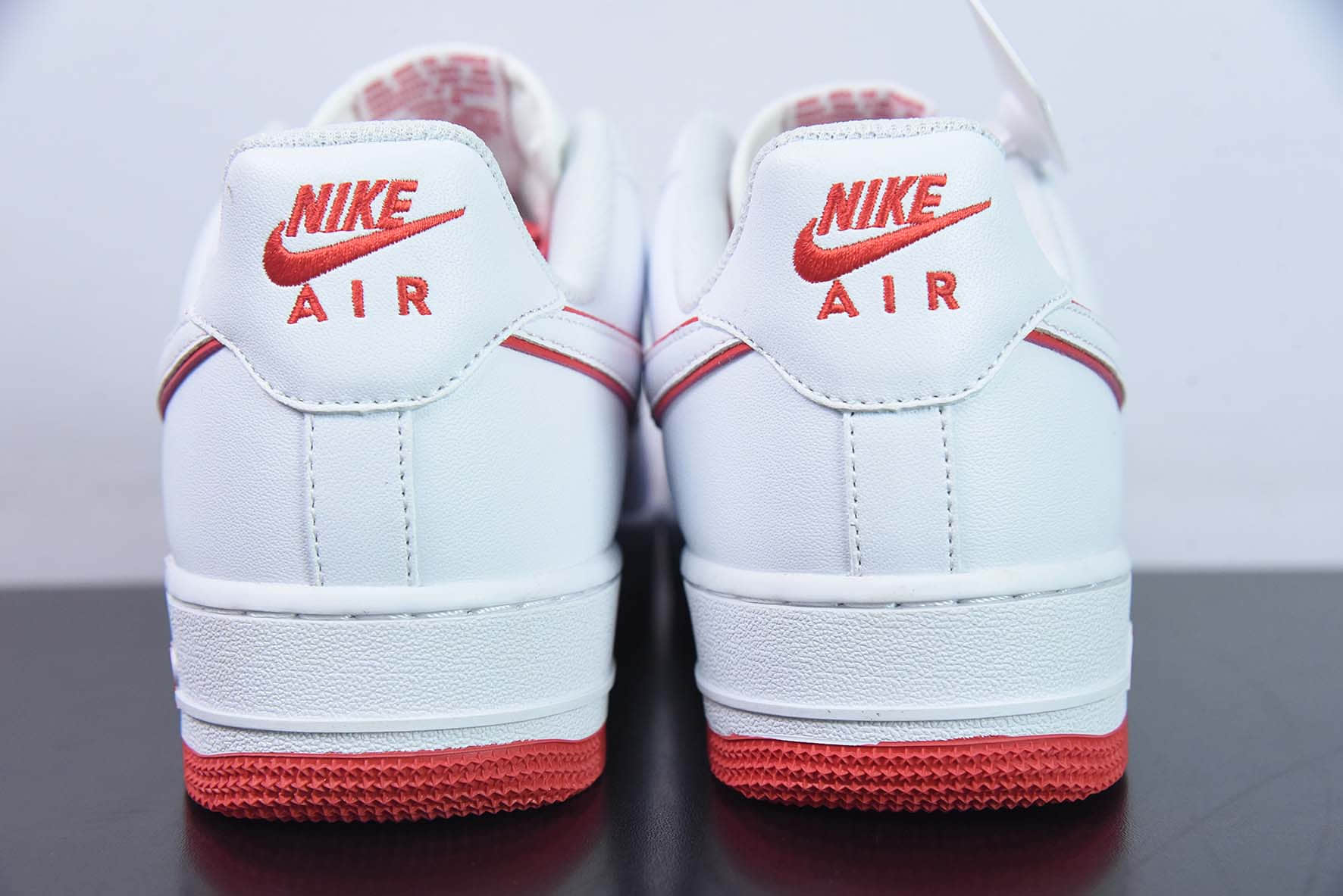 耐克Nike Air Force 1'07 Low 白红空军一号低帮休闲板鞋纯原版本 货号：DV0788-102