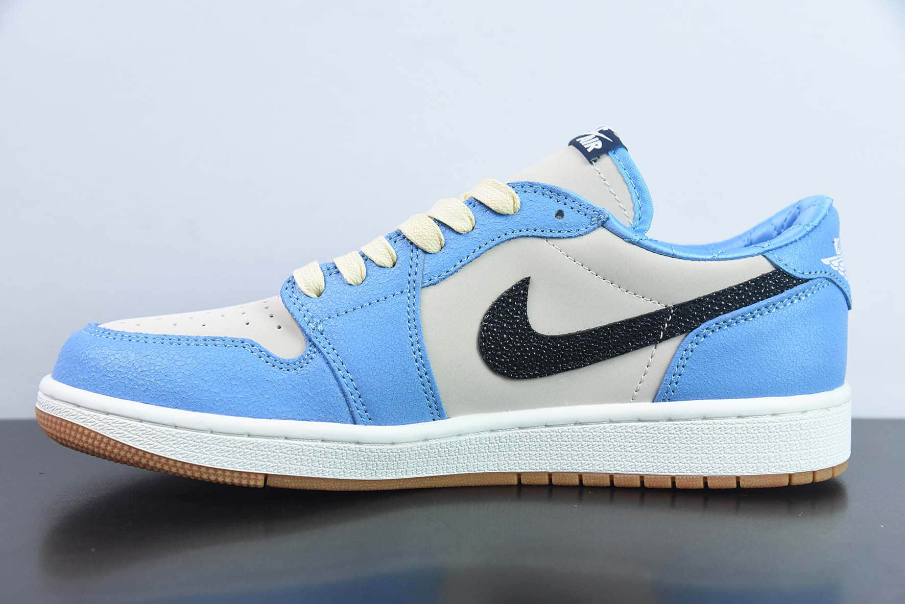 乔丹Air Jordan 1 Low OG Bleached Coral AJ1灰蓝低帮复古运动鞋纯原版本 货号：CZ0790-141