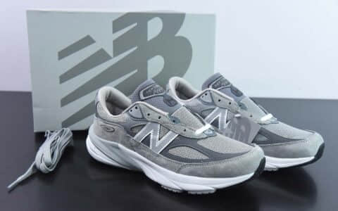 新百伦New Balance Made in USA M990V6六代系列元祖灰银3M美产血统经典复古百搭老爹风休闲运动跑步鞋纯原版本 货号：M990GL6